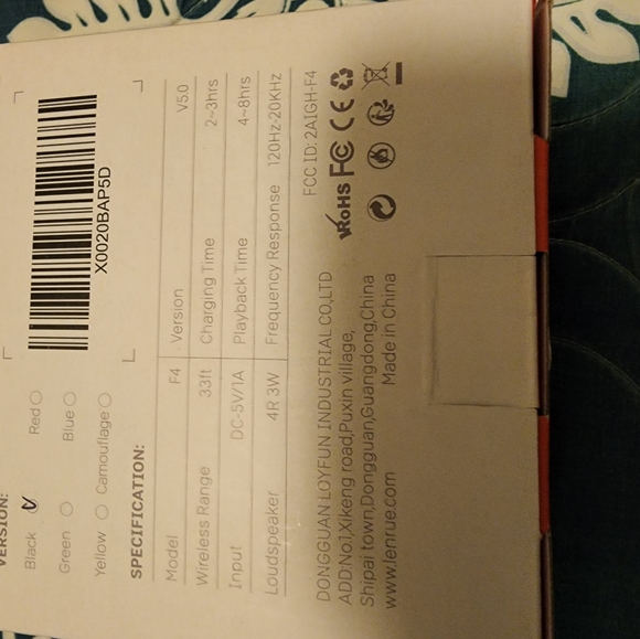 Verizon wireless waterproof speaker - Picture 3 of 3